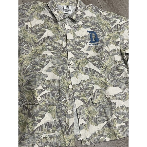 Disneyland Spirit Jersey Button down Tropical Long Sleeve Shirt XXL - Picture 3 of 10